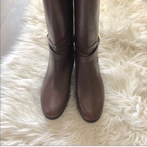 Michael Kors Shoes - Michael Kors Bryce Riding Boot-Chocolate Brown Michael Kors Shoes - Michael Kors Bryce Riding Boot-Chocolate Brown